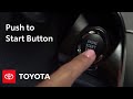 Toyota How To Push To Start Button Toyota
