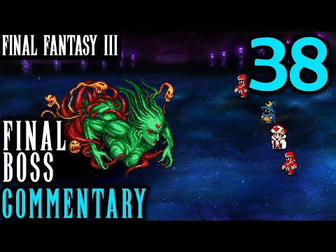 Final Boss: Final Fantasy III Pixel Remaster Walkthrough Part 38 - Cloud Of Darkness Boss Battle