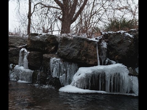 Eisformationen am Bach | Kurzfilm