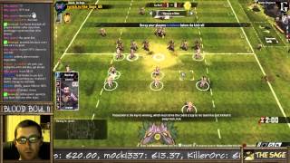 Wood Elves game 1: Chaos (the Sage plays Blood Bowl 2)