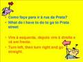 Aula 6 - portuguese lesson 6 - direc絥s