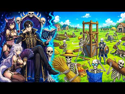 While Others Have 5 FARMERS… MY SKELETONS Work & Farm 24/7 to Build Empire for Me