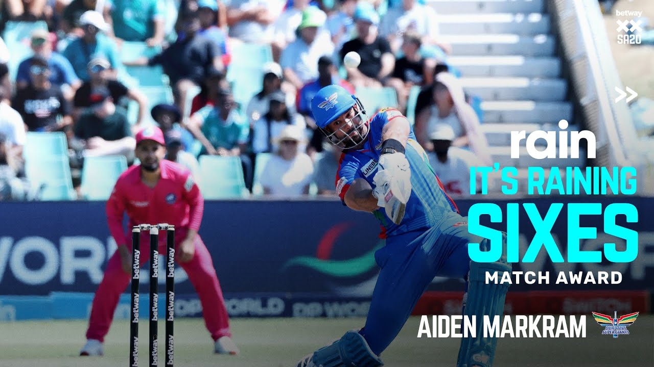 It's Raining Sixes | Aiden Markram | Match 27