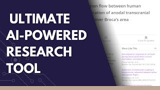 If I’d Pick Any Research Tool, I’d Pick THIS! (Game-Changer for Researchers)