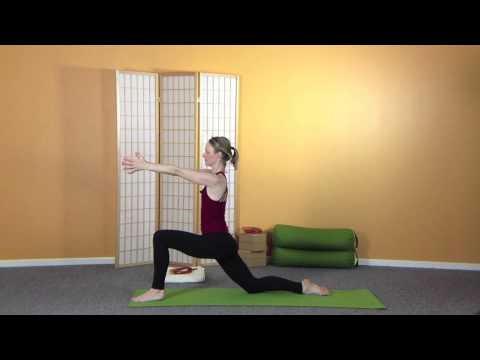 *10 minute yoga* class to open the hips and chest
