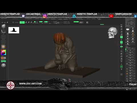 Creature & Character Creation – Óscar Trejo – ZBrush 2023
