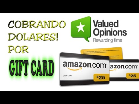 ValuedOpinions| Cobrando en Gift-Card Amazon Video