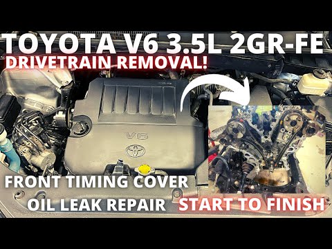 Thumbnail for Toyota V6 Engine 2GR-FE Disassembly Start to finish Front Timing Cover Repair by Toyota, Car