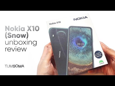 Nokia X10 (Snow) - Unboxing Review