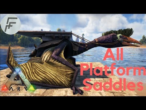 Ark trade dino with platform saddle