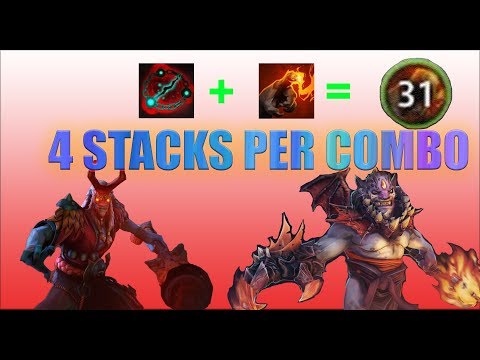 Dota 2 - Lion Grimstroke Combo Padu | 4 Finger of Death Stacks per Kill - ZardGaming