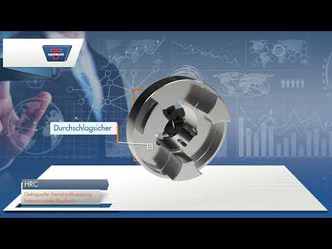 Optibelt HRC - drehelastische gekapselte Klauenkupplung