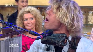 06.08.2015 ZDF Morgenmagazin - Kim Churchill &quot;Window to the sky&quot;