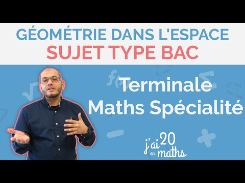 Geometry in Space - Baccalaureate Type Subject - Final Year Maths Specialty