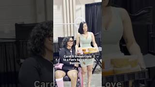 Cardi B spreads love while supporting a fan’s spicy bowl business in New Orleans 