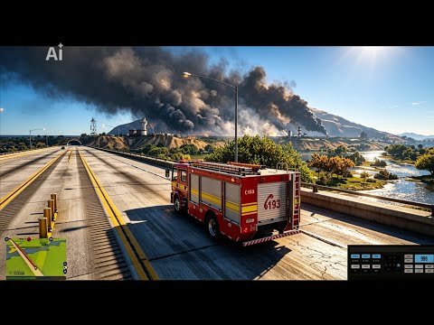 CBMMG: No combate a incêndio florestal.