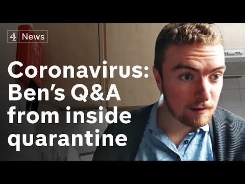 Coronavirus: Ben answers your questions about life in quarantine