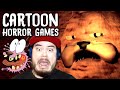 GARFIELD THOUGHT I WAS FOOD AND ATE ME 5 Random Horror Games Cartoon Edition