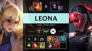 Download lagu Leona Support vs Elise - KR Challenger Patch 25.13 mp3