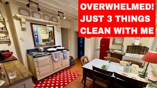 My Simple “Just 3 Things” Cleaning Routine
