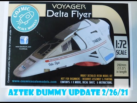 Aztek Dummy Update 2/26/21 - 1:72 Delta Flyer - Part 1: Interior