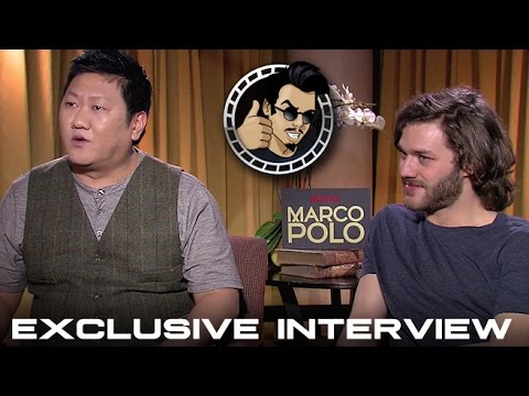 Lorenzo Richelmy and Benedict Wong Interview - Netflix's Marco Polo (HD) 2014