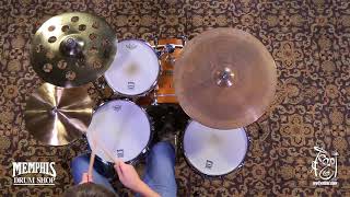 Video thumbnail for Sabian 18" XSR O-Zone Crash Cymbal - 1171g (XSR1800B-1012518F) by Memphis Drum Shop
