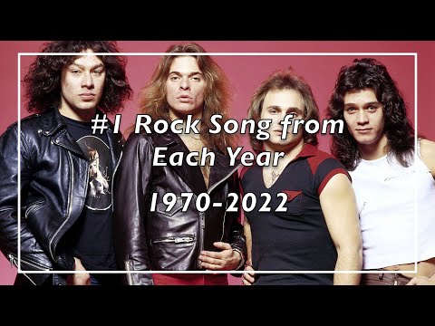 The #1 Rock Song from Each Year: 1970-2022