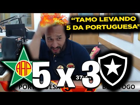 REAÇÕES - PORTUGUESA-RJ 5X2 BOTAFOGO [CAMPEONATO CARIOCA 2022]