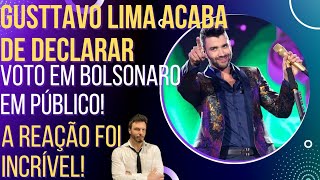 Gusttavo Lima declara apoio a Bolsonaro, causa reação incrível e encoraja outros artistas!