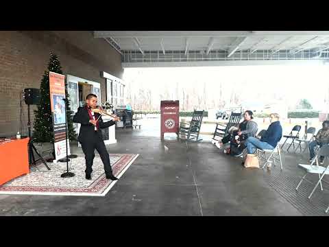 "Tennessee Whiskey" (Country Holiday Violin) Chris Stapleton - Tyler Butler-Figueroa Violinist 14 yo