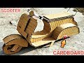 How To Make Cardboard Scooter DIY Mini Scooter Cardboard Crafts