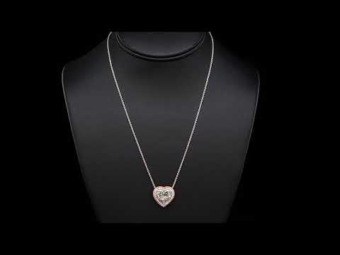 heart diamond  necklace HTzz57