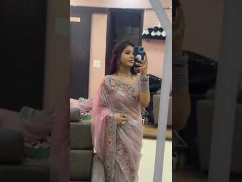 Bollywood saree pink designer saree on meesho #youtube #fashion #song #viral