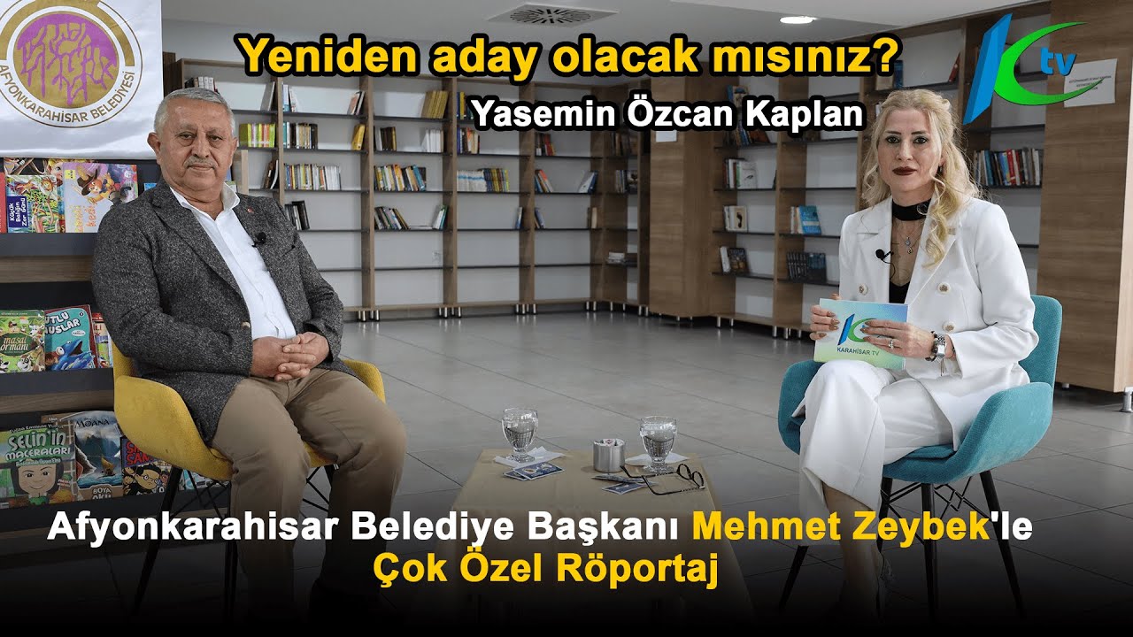 Afyonkarahisar Belediye Başkanı Mehmet Zeybek'le Çok Özel Röportaj