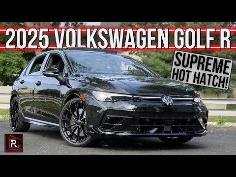 The 2025 Volkswagen Golf R Black Edition Is A Dark & Sinister Supreme AWD Hot Hatch