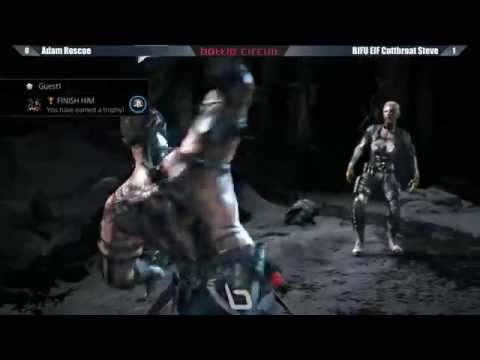 Next Level Battle Circuit 119 - MKX - Adam Roscoe (Cassie Cage) vs BIFU EIF Cutthroat Steve (Kano)
