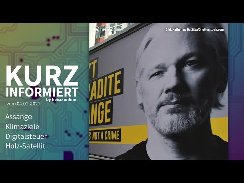 Assange, Klimaziele, Digitalsteuer, Holz-Satellit | Kurz informiert vom 04.01.2021 by heise online