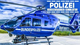 POLIZEIHUBSCHRAUBER Simulator #1: Demonstration überwachen im Polizei-Helikopter!