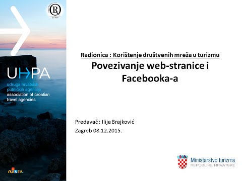 Ilija Brajković -  Povezivanje web-stranice i Facebook-a