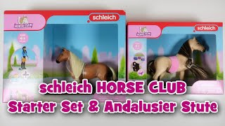 schleich HORSE CLUB Sofia's Beauties Kim & Caramelo (42585) & Beauty Horse Andalusier Stute (42580)