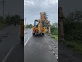 JCB 3DX Breaker Work