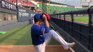 [불펜투구 직캠] 삼성 원태인