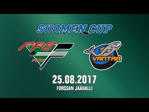 SUOMEN CUP 2017: 25.08.2017 FPS - K-Vantaa 0-2