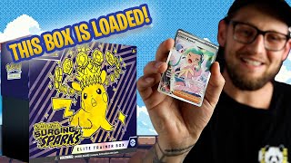 Surging Sparks ETB Opening: Chaos, Laughs, and One Insane Hit