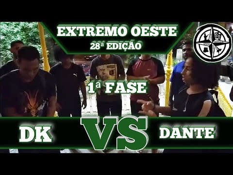 DK X DANTE / 1ª FASE - 28ª EDIÇÃO / EXTREMO OESTE