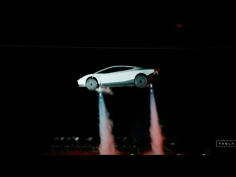 Elon Musk revela ‘carro voador’ da Tesla | AFP