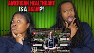 US Healthcare is a SCAM! American Couple Reacts to Healthcare Around the World