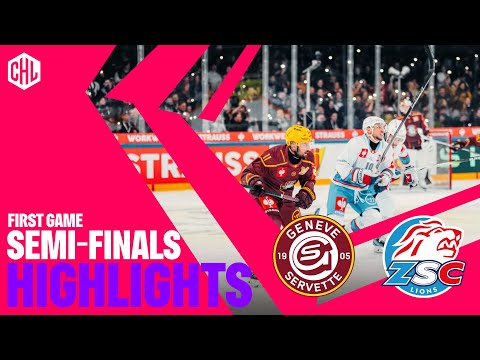 Highlights | Genève-Servette vs ZSC Lions Zurich