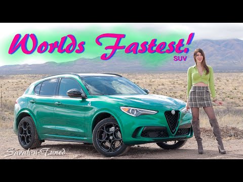Ferrari Powered Super SUV // 2023 Alfa Romeo Stelvio Quadrifoglio